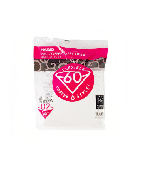 Filtres blancs HARIO V60-02